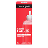 Neutrogena Stubborn Texture – bouteille-pompe, dosage précis pour une application confortable.
