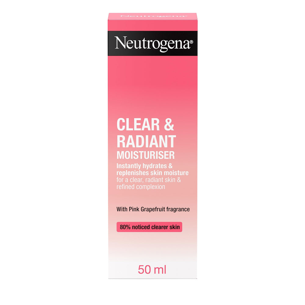 Tube Neutrogena 50 ml sans huile, hydratation légère.