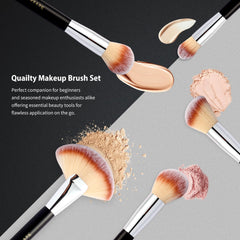 NEVSETPO pinceau concealer, couverture ciblée et tenue naturelle.