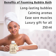 New Miuz bain-bulle coco vanille shea: parfum réconfortant pour spa à domicile