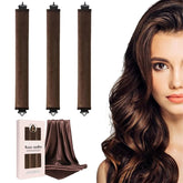 NEW NOAM rouleaux sans chaleur pour cheveux longs, boucles naturelles au réveil
