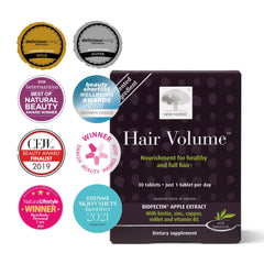 New Nordic Hair Volume: boîte 30 comprimés pour nourrir cheveux et ongles.