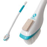 New Product Solutions Miracle brosse-pieds 30 pouces offrant une portée étendue pour éviter les flexions.