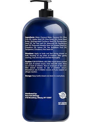 NEW YORK BIOLOGY Tea Tree Mint Body Wash, mousse légère pour peau nettoyée et hydratée.
