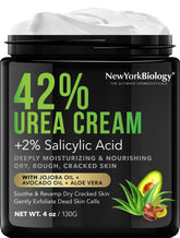 New York Biology crème-urea-42-pourcent-pieds – hydratation intense pour pieds secs.