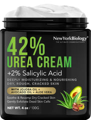 New York Biology crème-urea-42-pourcent-pieds – hydratation intense pour pieds secs.