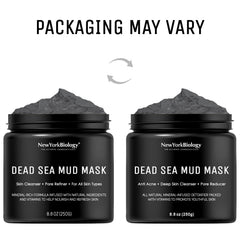 Exfoliation douce argile Mer Morte NEW YORK BIOLOGY pour une peau lumineuse.