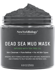 New York Biology Masque argile mer de la mort purifiant les pores sur le visage et le corps