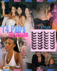 Newcally cils, bande coton flexible pour port confortable