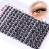 Newcally Wispy Lash Clusters etui doux pour rangement pratique et transport facile.