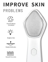 NEWDERMO Microdermabrasion Pro – étanche IPX6, nettoyage facile sous l'eau courante