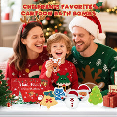NEWFEIFAN bombes bain bulles joyeuses, Noël pour enfants.