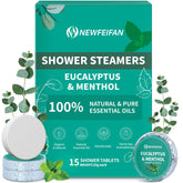 NEWFEIFAN 15-pack shower steamers, pack shot, ideal gift idea