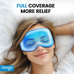 NEWGO masque yeux gel refroidissant apaise fatigue oculaire et tensions.