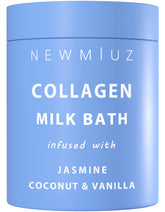 New Miuz bain lait coco collagène: hydrate intensément et laisse la peau douce