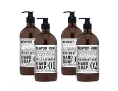 Newport Savon Mains Lavande Sauvage – pompe facile, peau douce et parfum léger.