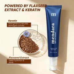 Pointes abîmées visiblement lissées après l’utilisation du NEWUREHO Split End Mender.