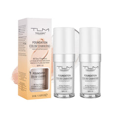 Newvenper fond de teint changeant - emballage élégant et pratique pour la routine beauté.
