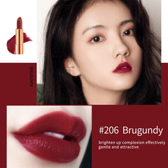 Newvenper rouge à lèvres matte: texture veloutée et tenue longue durée.