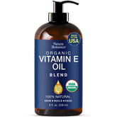 Nexon Botanics Vitamin E Oil bottle pour for smooth skin hydration