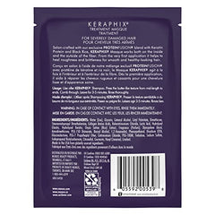 Nexxus Keraphix Masque PROTEINFUSION Keratine et Riz Noir nourrissant les mèches.