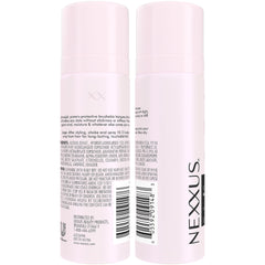 Nexxus Spray cheveux, brume fine prête à être appliquée sans résidu.