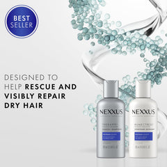 Texture crèmeuse du shampoing pour une application douce