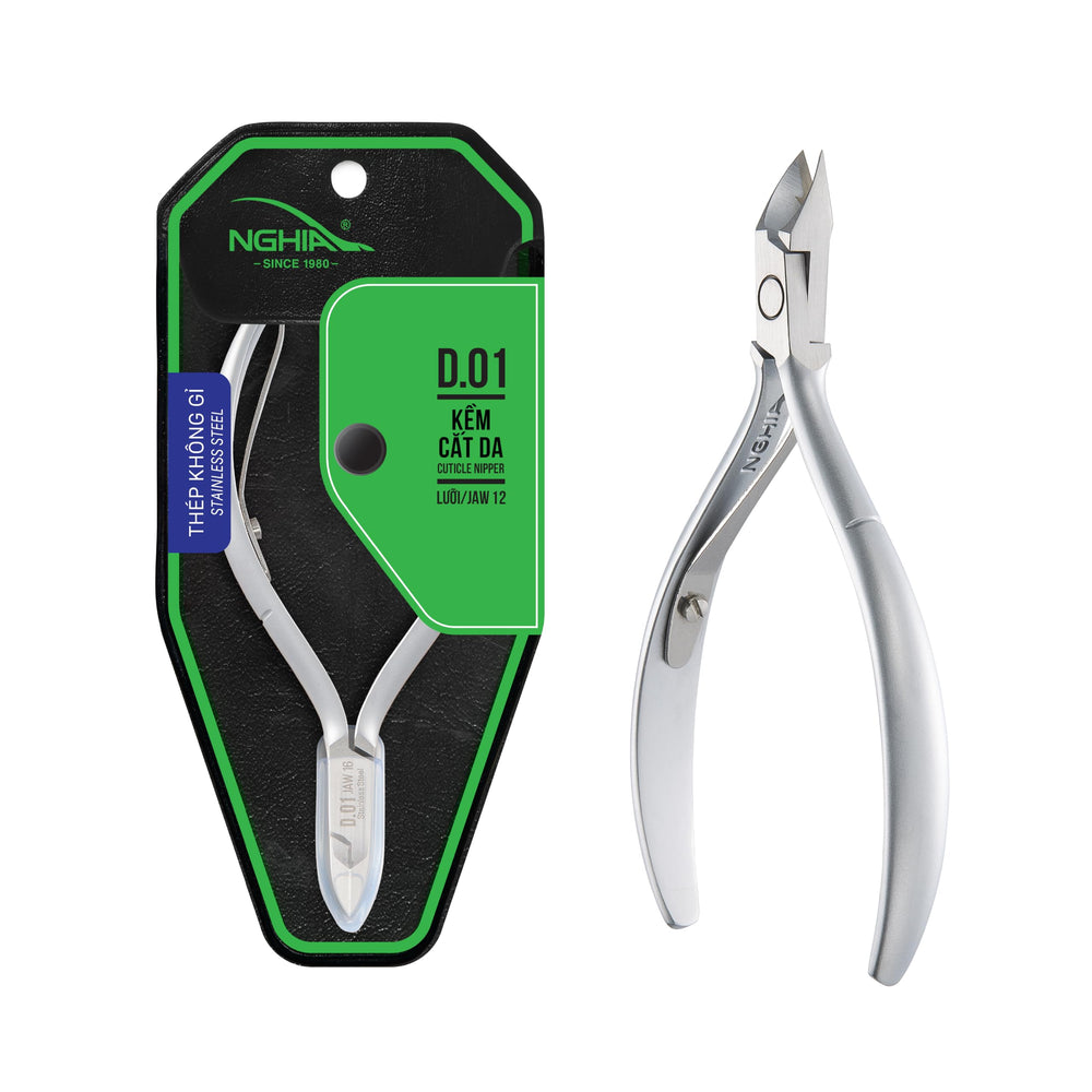 NGHIA Coupe-cuticules D-01 avec lame précise pour couper les cuticules à domicile.