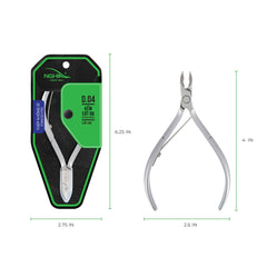 NGHIA Cuticle Nipper D-04 Jaw 16 — ressort intérieur pour plus de soutien.