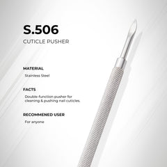 NGHIA Pusher S-506: design ergonomique pour une prise en main confortable.