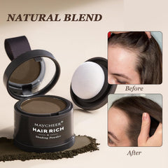 Nicgou Maycheer Poudre Contour Sourcils: fonction 3-en-1 pour contour et remplissage.