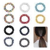 Nicime serre-cheveux cristal 10 couleurs, maintien élégant et polyvalent.