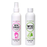 Nicole & Alyssa spray démêlant pour perruques synthétiques, démêle facilement les fibres.