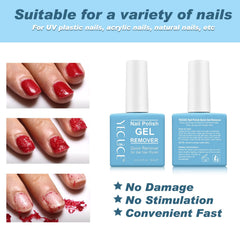 Dissolvant gel NIFEISHI, texture douce sans acétone agressif.