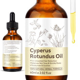 NIFEISHI huile Cyperus Rotundus – flacon 60 ml, texture légère pour peau douce.