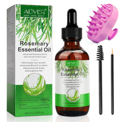 NIFEISHI huile rosmarine – bouteille 60ml prête à nourrir le cuir chevelu.