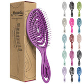Ninabella brosse démêlante sur cheveux mouillés pour démêlage rapide et confortable