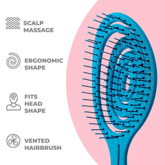Ninabella Detangle quotidien, protection des cheveux pendant le brossage.