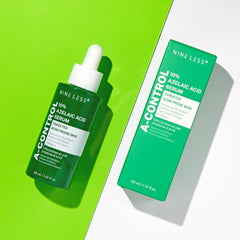 NINELESS A-Control – gouttes prêtes à l'application pour lisser la peau.