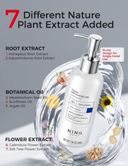 NING DERMOLOGIE Formule botanique calendula et argan pour apaiser et protéger.