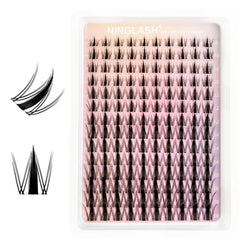 Ninglash Fairy Lash Clusters ensemble: effet naturel et polyvalence.