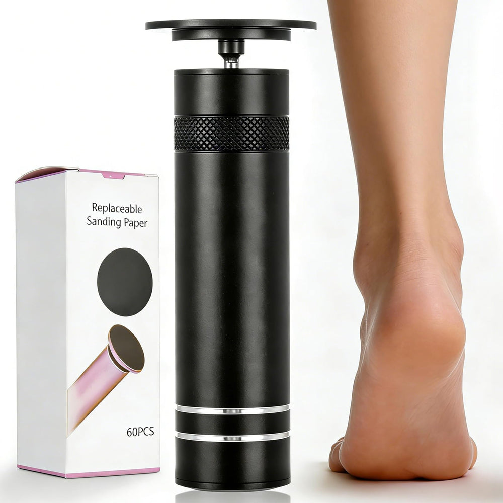 Niomuis enlèveur de callosités pour pieds, corps métallique robuste pour une utilisation durable.