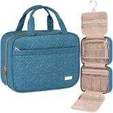 NISHEL trousse de toilette avec poignée pour voyage, accès rapide.