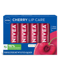 Baume Lèvres NIVEA Cerise: teinte rouge et hydratation durable.