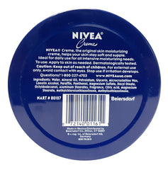 NIVEA crème en tin 400 ml, usage quotidien et soin polyvalent.