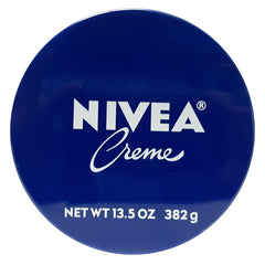 NIVEA crème en tin 400 ml, hydratation polyvalente pour la peau.