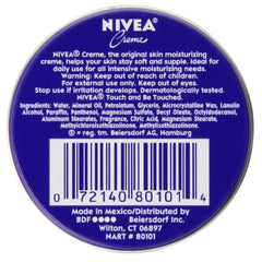 NIVEA Crème pour la peau, texture riche et absorption rapide pour mains et coudes.