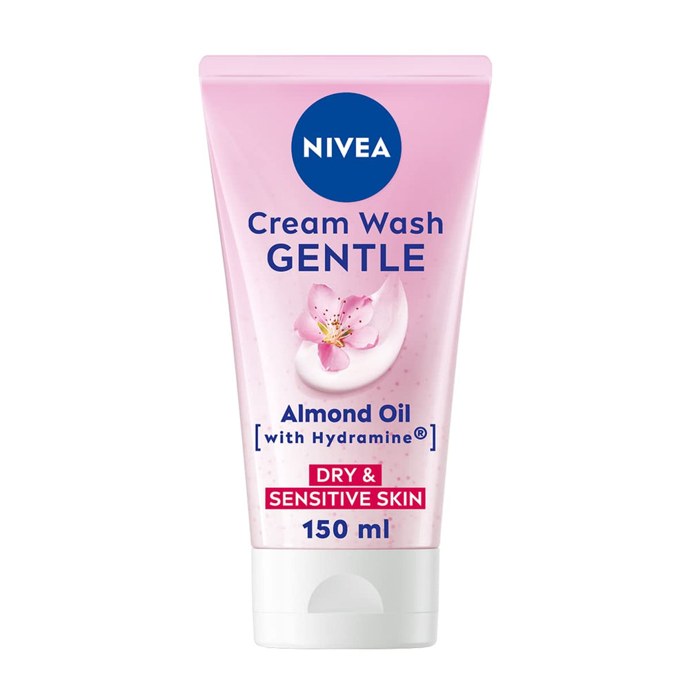 NIVEA Daily Essentials Crème Lavage Visage bouteille : nettoie en douceur et rafraîchit