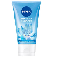 NIVEA gel nettoyant visage rafraîchissant, nettoie en douceur et laisse une sensation de fraicheur.