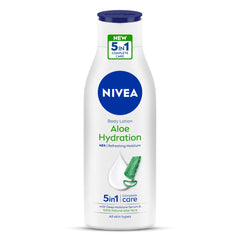 NIVEA Aloe Hydratation bouteille, hydratation rafraîchissante et durable.